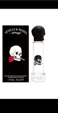 Ed Hardy Skulls  Roses 1 oz / 30 ml Eau De Toilette spray for men Rare