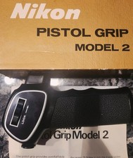 NIKON PISTOL GRIP MODEL 2  CABLE RELEASE for F  F2 35mm SLR,MINT PLUS, UNUSED