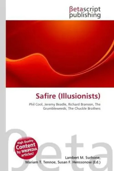 Lambert M. Surhone (U. A.) | Safire (Illusionists) | Taschenbuch | Englisch-image