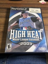 High Heat Baseball 2003 - Sony Playstation 2 PS2 Pristine Tested Cib