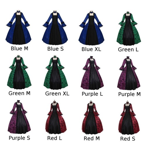 Medieval Dress Lace Long Dress Brand New Condition Multiple Sizes Available - Picture 12 of 16