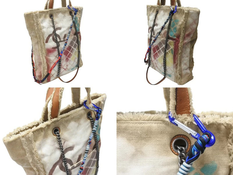 Chanel Graffiti Bricoller Tote Bag No. 19 3WAY Coco Canvas