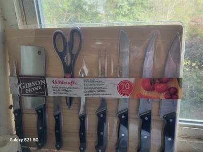 Knife Set And Cutting Board Brand New In Packaging With Scissors