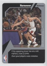 2002 NBA Showdown Strategy Fred Hoiberg Turnover #S50 0c4