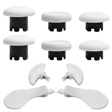 10-in-1 Metal Thumbsticks Replacement for PS5 Dualsense Edge Controller,4 Met...
