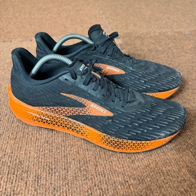 Brooks Hyperion Tempo Mens Running Shoes Black Orange 1103391D064 Size 11 B+ gym