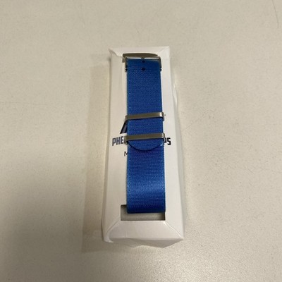 Phenome Straps Premium Nylon Watch Strap Blue