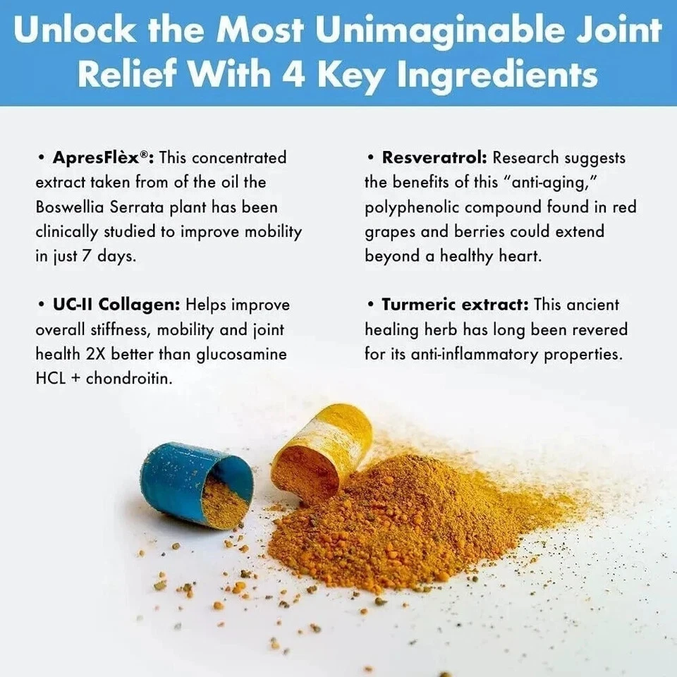 Instaflex Advanced Joint Support Formulated Joint Relief Supplement 30 Capsules - Picture 5 of 5