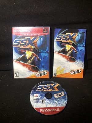 SSX Snowboarding PS2 Playstation 2 Complete with Manual CIB