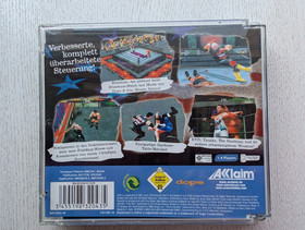 ECW Anarchy Rulz (Sega Dreamcast, 2000) Extreme Wrestling Game (German manual)