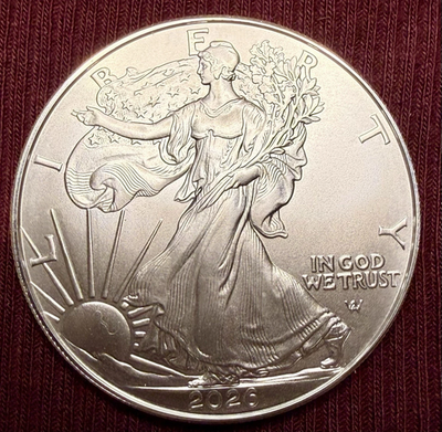 #ad 2026 American Eagle 1 oz. Fine .999 US oz Coins $22.21