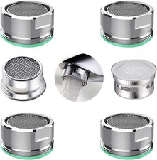 4PCS Faucet Aerator, 2 Packs of Aerator Filter Replacement Parts, With Brass ...