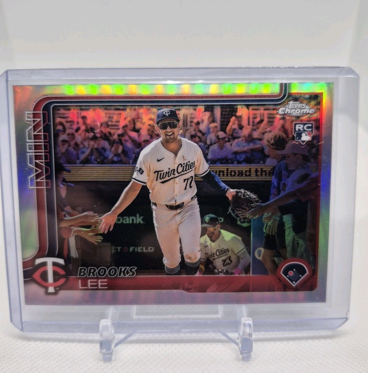 2025 Topps Chrome BROOKS LEE #234 RC Image Variation  SP Minnesota Twins
