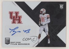 2017 Panini Elite Draft Picks Draft Picks Auto Tyus Bowser #272 Auto pm6