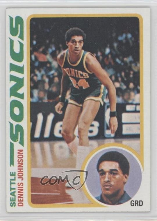 1978-79 Topps Dennis Johnson #78 HOF 0ql0