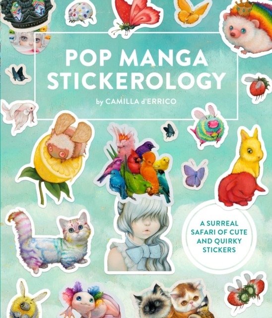 Pop Manga Stickerology by Camilla d'Errico (Paperback Book) - Image 7