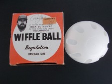 Vntg1980's Wiffle Ball in Orig Box,Rick Sutcliffe Chicago Cubs Cy Young,Reg Ball
