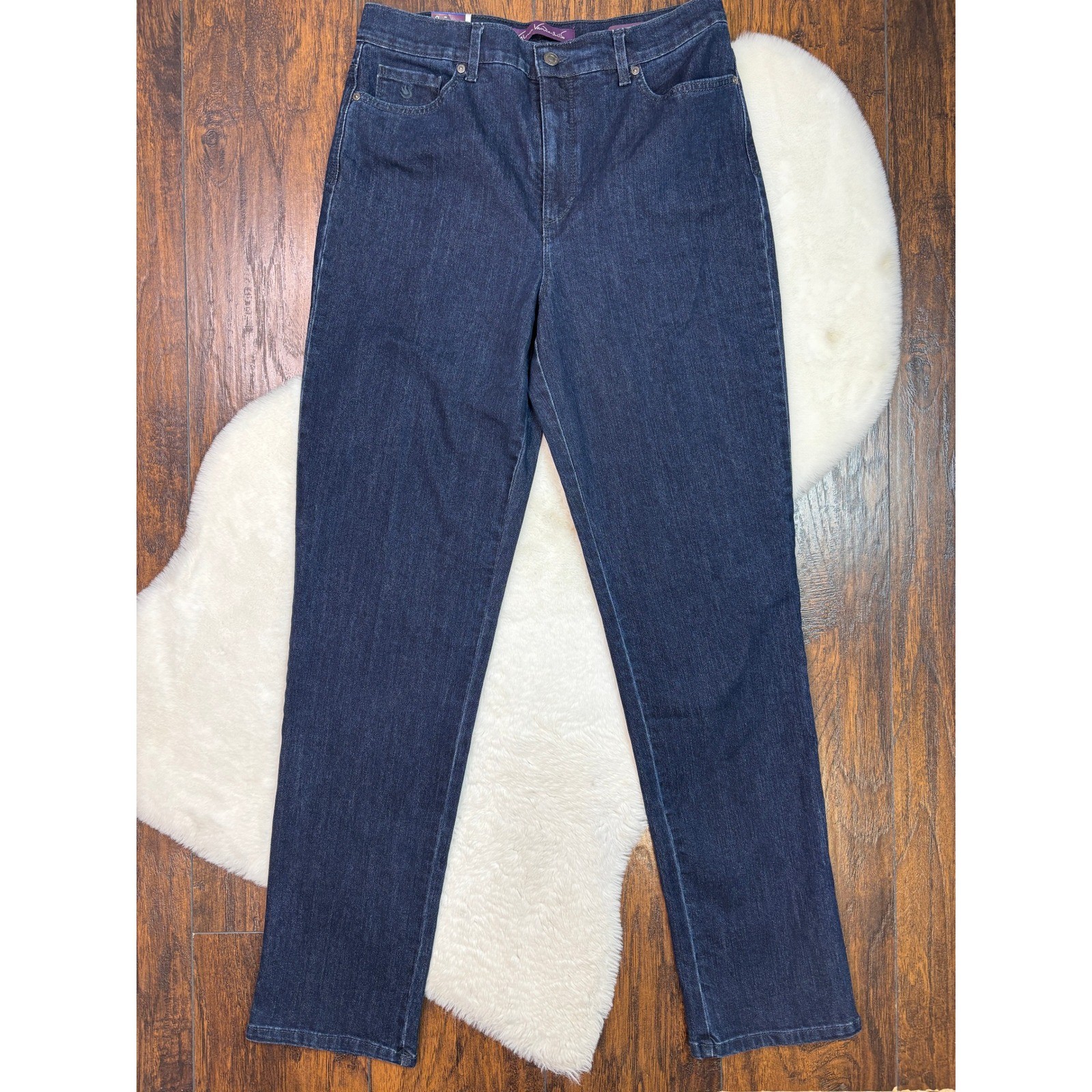 10 Tall Dark Waah High Rise Tapered Stretch Women