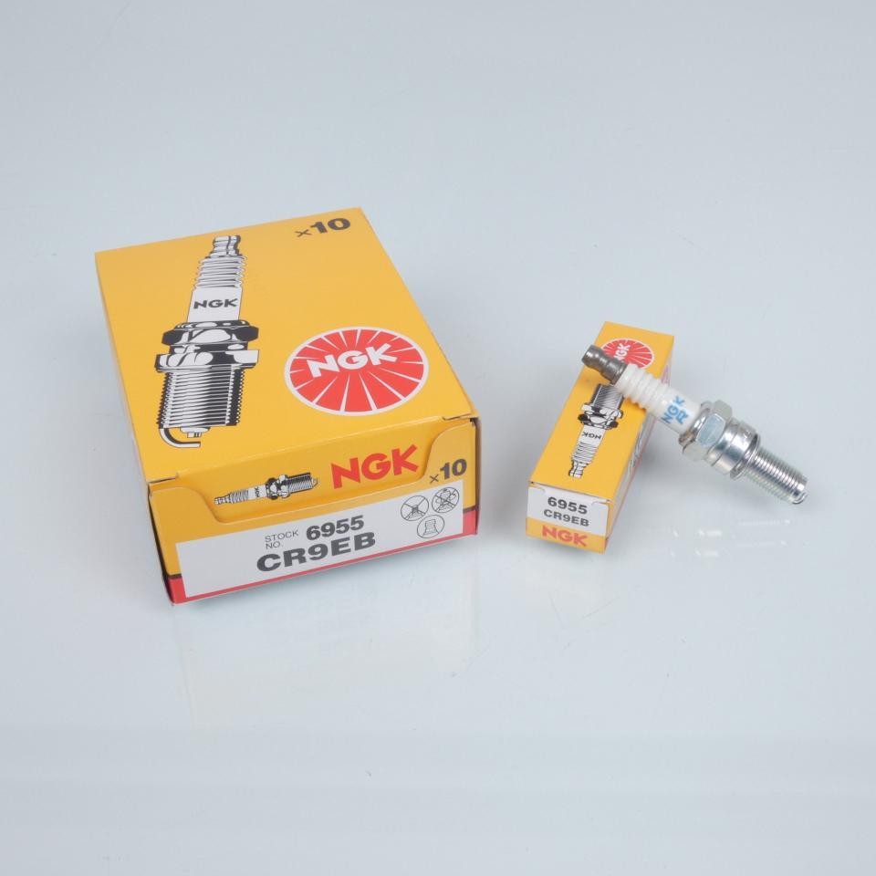 Bougie d'allumage NGK CR9EB pour Suzuki 600 GSXF pour stopper la surconsommation d'essence