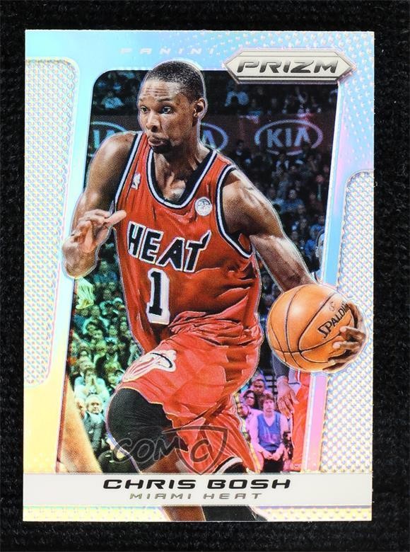 2013-14 Panini Prizm Silver Prizm Chris Bosh #23 HOF k3j