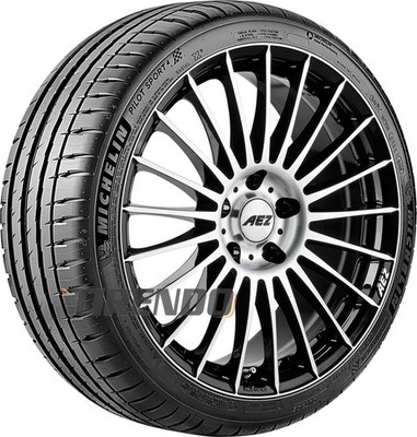 Michelin Pilot Sport 4 205/55 ZR16 (94Y) XL EV Suitable, mit Felgenschutzleis...