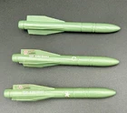 Vintage GI Joe Cobra Vehicle Parts LOT 1982 MMS Set Of 3 Missiles Unbroken
