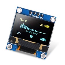 0.96 Inch OLED I2C Display Module 128x64 Yellow Blue Screen for Nano Raspberry