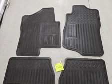 07-13 Chevy Silverado Floor Mats Rubber All Weather Front Rear Set Oem Used