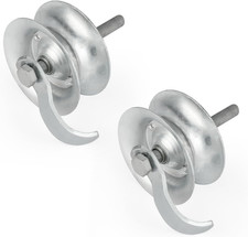 2 Pack Sliding Gate Rollers 5" Steel Pipe Track Roller Galvanized for 1 5/8" Pip