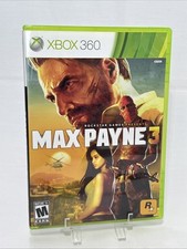 Max Payne 3 Xbox 360 Complete W/ Manual Discs Clean And Mint Condition