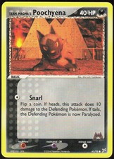 Team Magma's Poochyena 65/95 Common EX Team Magma vs Team Aqua LP Pokemon on eBay