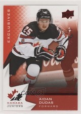 2020 Upper Deck Team Canada Juniors Men's U-20 Exclusives /250 Aidan Dudas 4z8