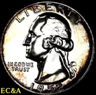 1952 WASHINGTON QUARTER GORGEOUS PRISTINE GEM PROOF (WQ100)
