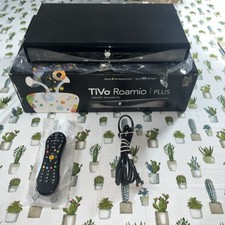 TiVo Roamio Plus 1TB DVR  RF Remote - TCD848000 Not Sure About Life Time