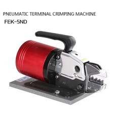220V FEK-5ND Pneumatic Terminal Crimper Cold-Press Mini Pneumatic Crimping Tool