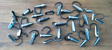 30 Assorted Plantronics Bluetooth Headsets-untested for parts or repair