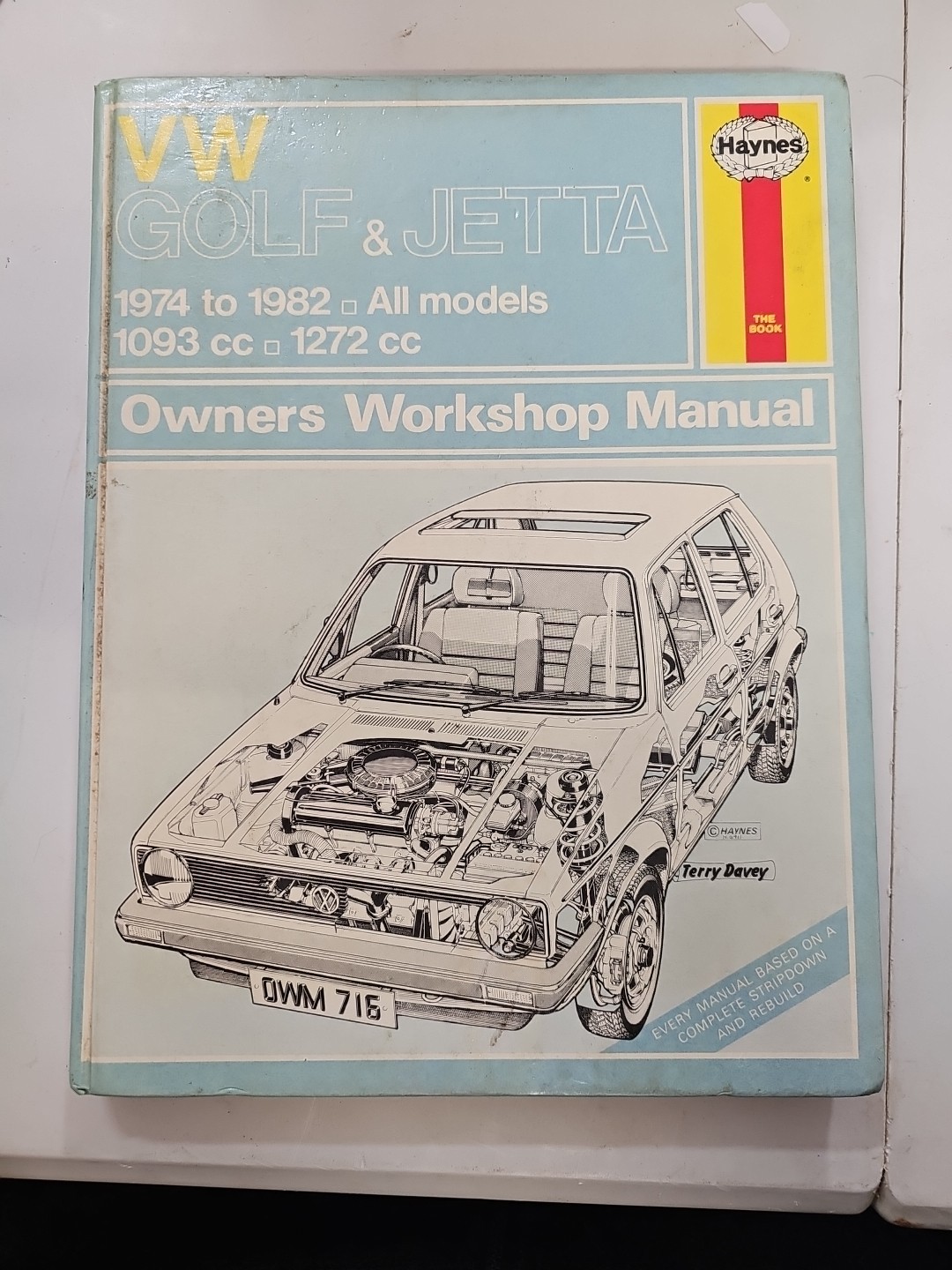 Volkswagen VW Golf & Jetta . Owners Workshop Manual. Petrol. 1974-82, Haynes.