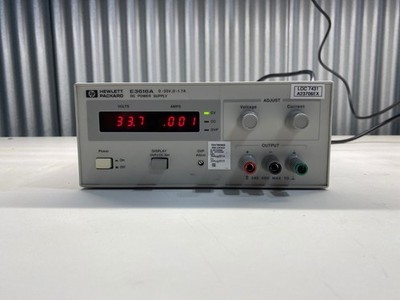 HP Hewlett Packard E3616A DC Bench Power Supply 0-35V 0-1.7A - Tested
