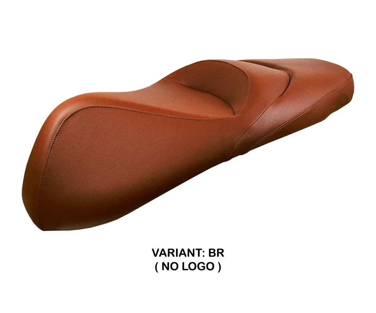 Seat saddle cover Albinia Brown BR Tpz compatible PIAGGIO BEVERLY 400 2021 2026