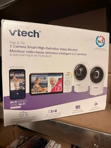Vtech RM5764-2HD 1080P Dual Wide View Camera Baby Monitor Temp Sensor 2Way Audio