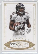 2012 Panini National Treasures Century Gold 1/10 Torrey Smith #58 0e5