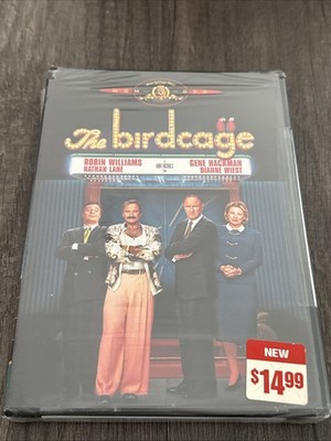 The Birdcage (DVD, 1996) ROBIN WILLIAMS/ GENE HACKMAN Read Description