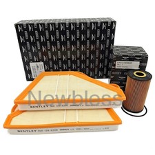 Kit Engine Air Filter Oil Filter Set 3w0129620bc For Bentley Continental Gt W12 Kit Engine Air Filter Oil Filter Set 3w0129620bc For Bentley Continental Gt W12