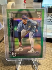 2025 Topps Update Eric Orze Green Rainbow /99