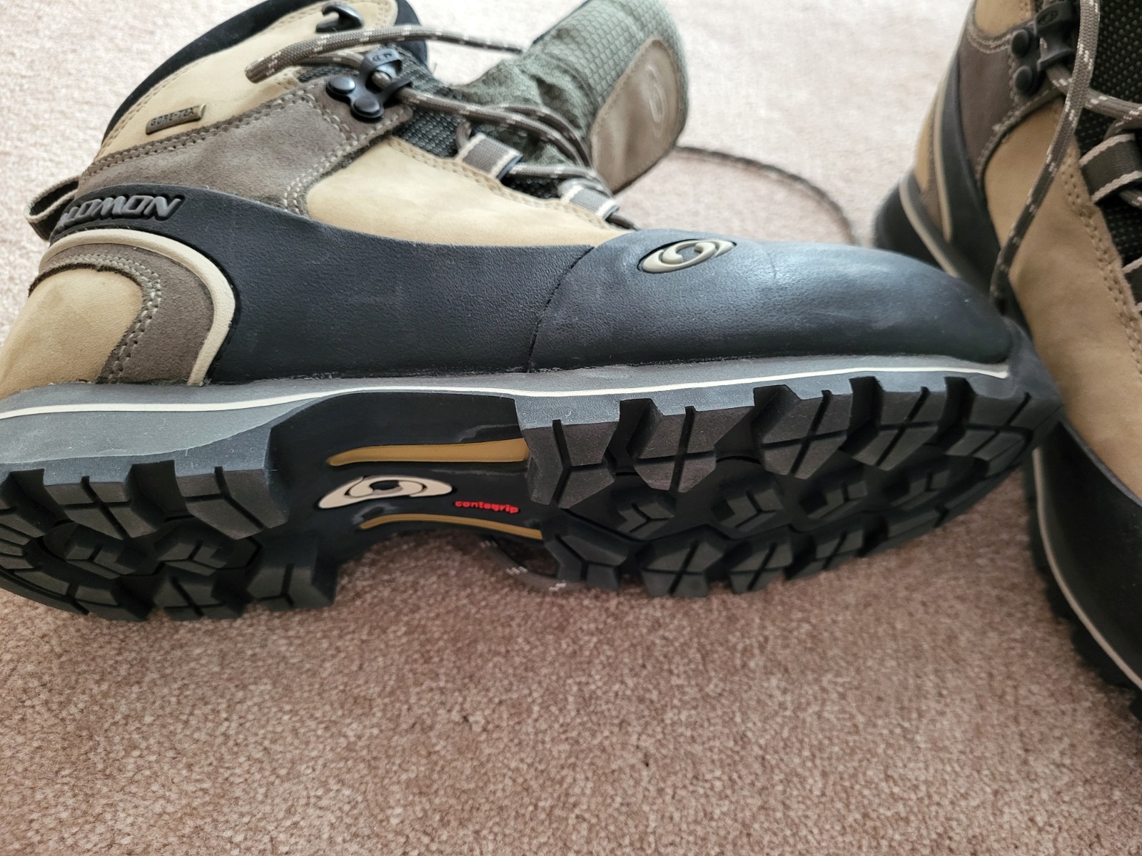 Stivali da passeggio escursionismo Salomon Gortex unisex taglia UK 6 5