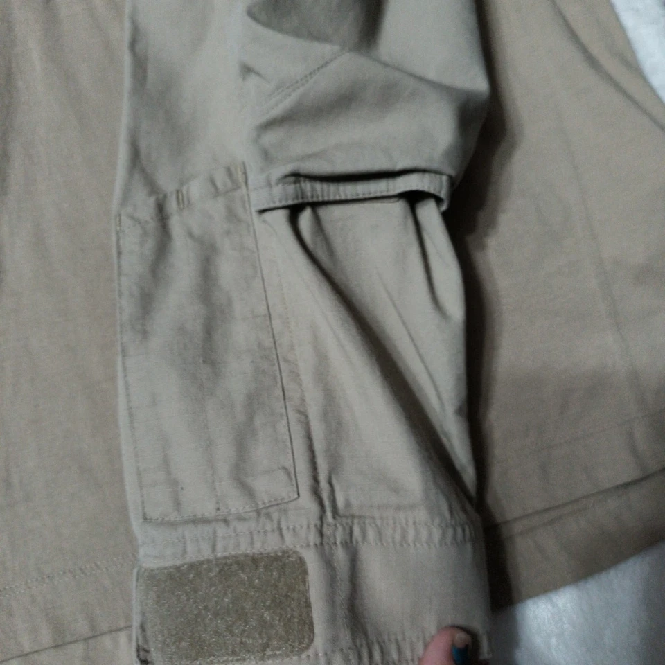 Camisa rápida 5.11 Tactical XPRT para hombre mediana ortolita manga larga hombre almohadillas para los hombros tostadas Foto 2 de 4