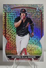 2023 Bowman Chrome Deyvison De Los Santos Mega Box Refractor RC 1st Rookie