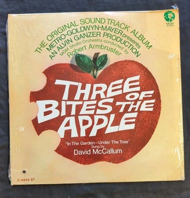 ROBERT ARMBRUSTER~THREE BITES OF THE APPLE OST~1986 US 1st Press P925