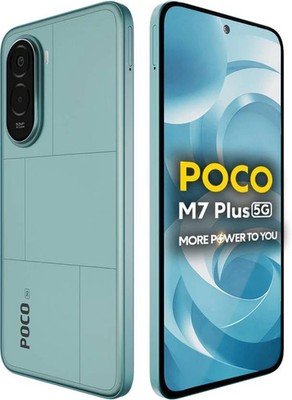 POCO M7 Plus 5G (Blue, 128 GB 6G B RAM) Snapdragon 6s Gen 3 5G Global Version