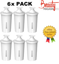 6 x Universal Filter Cartridges to fit Brita Classic Water Filter Jugs